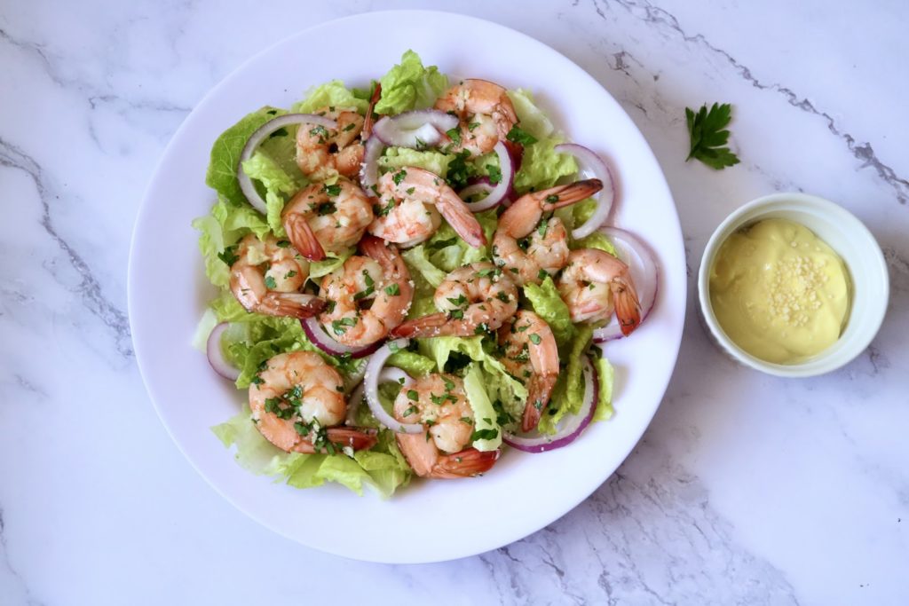 Keto Shrimp Salad Featured Image