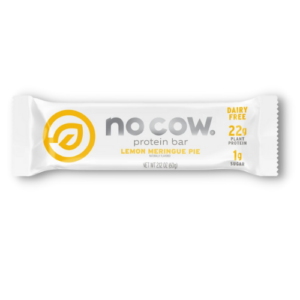 No Cow Protein Bar Lemon Meringue Pie