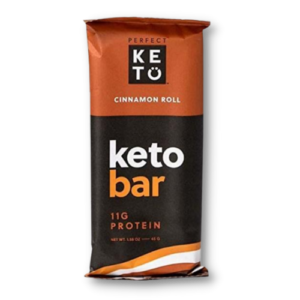 Perfect Keto Bar Cinnamon Roll