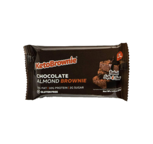 KetoBrownie Chocolate Almond Brownies