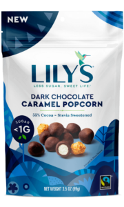 Lilys Dark Chocolate Caramel Popcorn