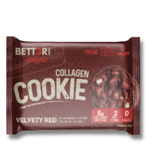 BETT3R KETO Red Velvet Keto Collagen Cookies