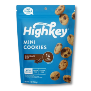 HighKey Mini Chocolate Chip Cookies