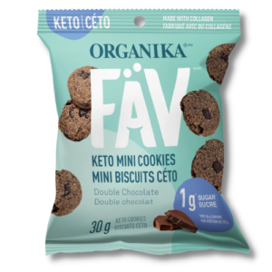 Organika FÄV Double Chocolate Snacks Mini Cookies