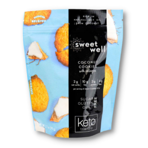 Sweetwell Keto Coconut Cookies with Collagen
