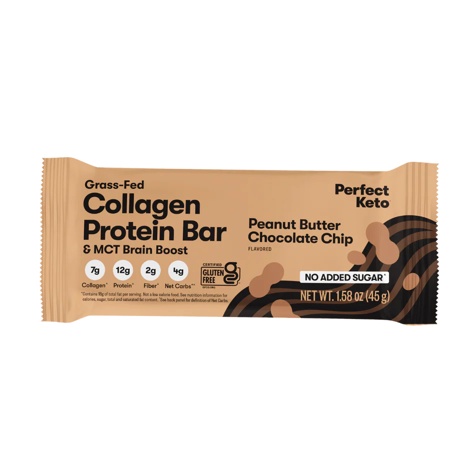 perfect keto collagen protein bars